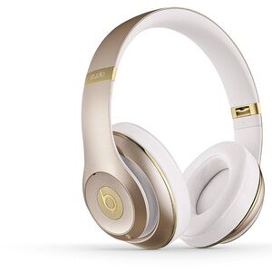 Beats by Dre Over-Ear Headphones - Gold and White